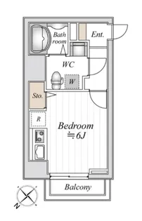 東京都日野市豊田3【マンション】の間取り