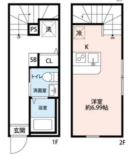 S-harbar Lagoon上永谷の間取り