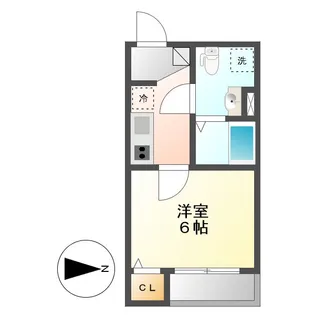 アークソレイユ山王【2階】の間取り