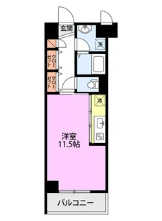 エトリアM.I【5階】の間取り