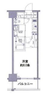 東京都墨田区両国1【マンション】の間取り