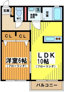 東京都調布市仙川町1【アパート】の間取り