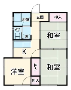 神奈川県平塚市撫子原【一戸建】の間取り