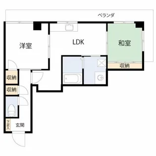 神奈川県川崎市川崎区池上新町1【マンション】の間取り