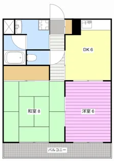 オズハウス2【3階】の間取り