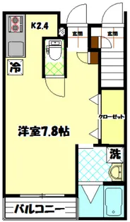 Noble ZecaMut【1階】の間取り