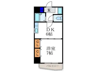 パトリード有栖II【2階】の間取り