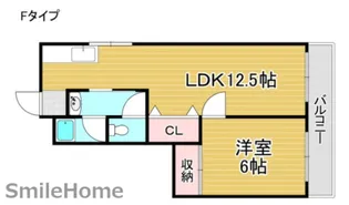 タカイレジデンス【5階】の間取り