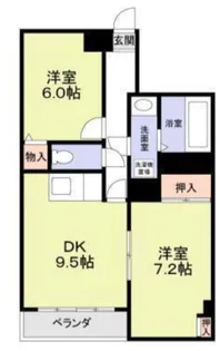トキ壱番館【3階】の間取り