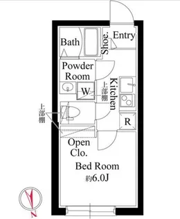 ルーム馬込の間取り