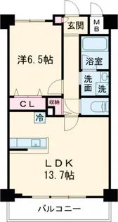 ボン ソレイユ【2階】の間取り