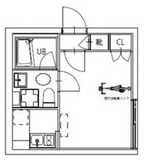 ルーデンス日暮里【4階】の間取り