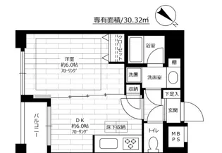 東京都文京区千石2【マンション】の間取り