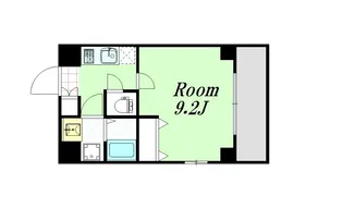 プライムコート新大阪【5階】の間取り