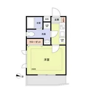 ピアコートTM練馬春日町弐番館【1階】の間取り