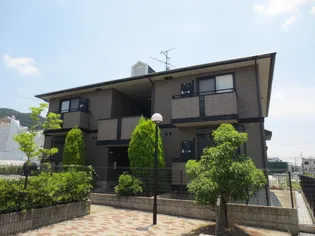 ハーモニーA棟【1階】の外観