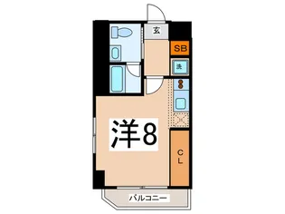アクエルド新町の間取り