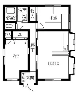 長崎県東彼杵郡波佐見町岳辺田郷【一戸建】の間取り