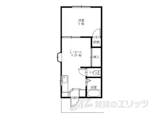 ルーブルハイム【1階】の間取り