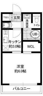 ノベル田端【2階】の間取り