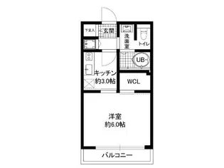 ノベル田端【2階】の間取り