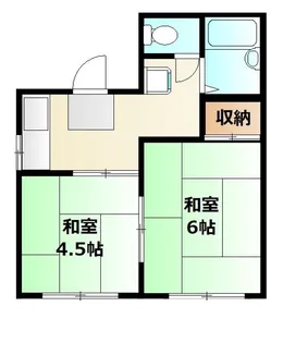 レピュート村山【1階】の間取り