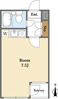 白金ファイブ【2階】の間取り