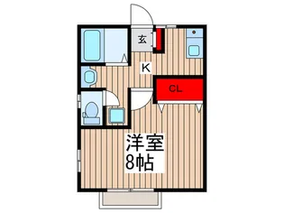 リュミエ-ル浦和【2階】の間取り