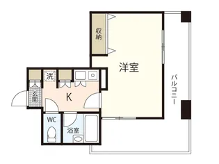 L’a llure舟入【6階】の間取り