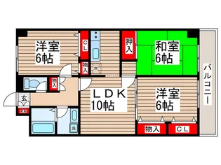 ハナミズキ宮園【1階】の間取り