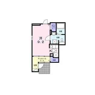 ソフィア【1階】の間取り