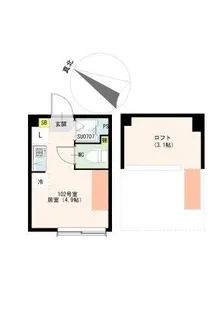 villata平井【1階】の間取り