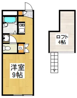 ロイヤルビレッジ【1階】の間取り