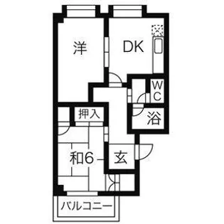 TDマンションPaulownia【1階】の間取り