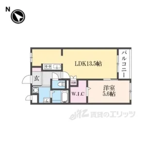 MaisonChateau・Mako【1階】の間取り