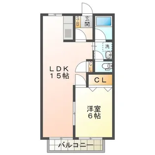 ロイヤルプライベートメゾン【1階】の間取り