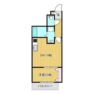 アリエッタ滝西【1階】の間取り