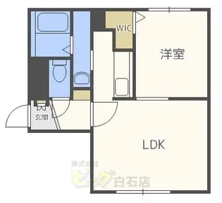 プレナス1【4階】の間取り