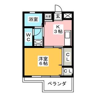 オルヴィエート【4階】の間取り