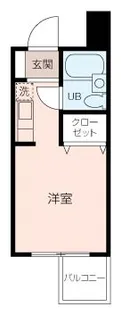 晴嵐マンション【4階】の間取り