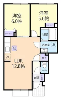 Acapulco【1階】の間取り