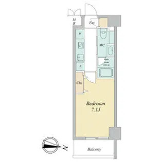 ヴェルデンシア名駅南(旧ルネフラッツ名駅南)【9階】の間取り
