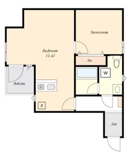 ALVER代田橋【3階】の間取り