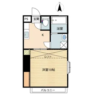 ラベンダーハウス【2階】の間取り