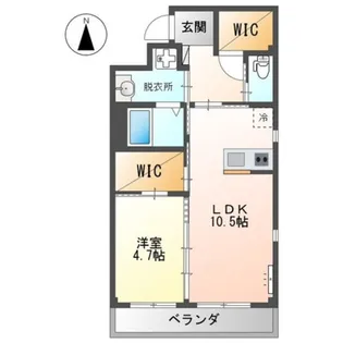 メゾンUSH【2階】の間取り