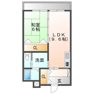 さくらマンション【2階】の間取り