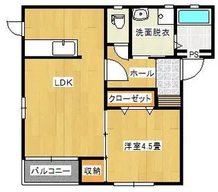 ひなた【1階】の間取り