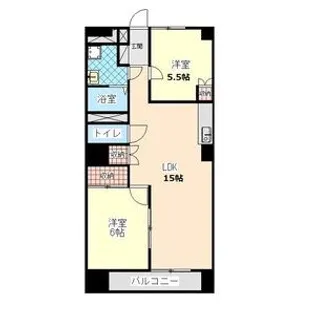 パークビュースーデン【2階】の間取り