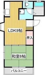 パールハイツ【2階】の間取り