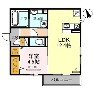 ソット・ラ・フォレスタ【3階】の間取り